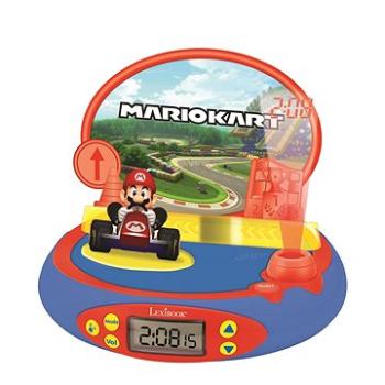 Lexibook Mario Kart 3D Projekční hodiny s postavičkami a zvuky z videohry (3380743084589)