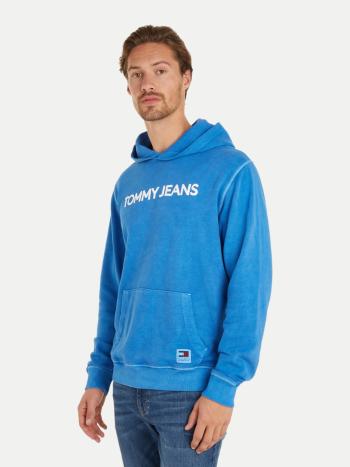 Tommy Jeans pánská modrá mikina - XL (C2T)