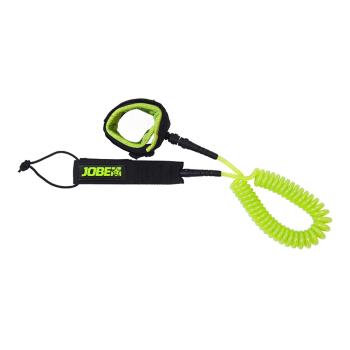 Bezpečnostní lanko Jobe SUP Leash Coil 3 m  Lime