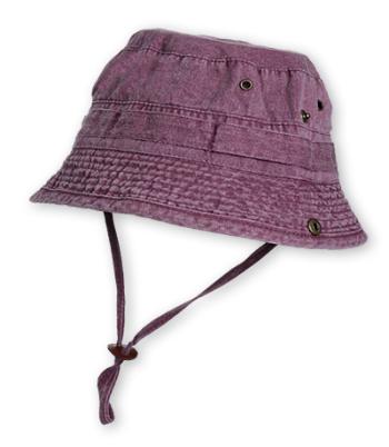 Dětský klobouk HAPPY KIDS fialový Velikost: 56 cm