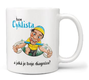 Hrnek Cyklista – diagnoza (Náplň hrníčku: Žádná)