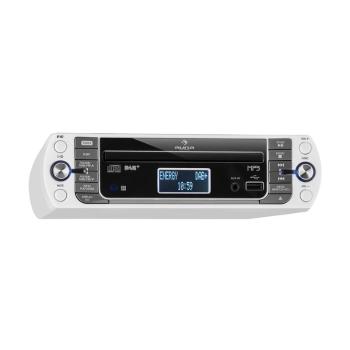 Auna KR-400 CD, kuchyňské rádio, DAB + / PLL FM rádio, CD/MP3 přehrávač, bílé
