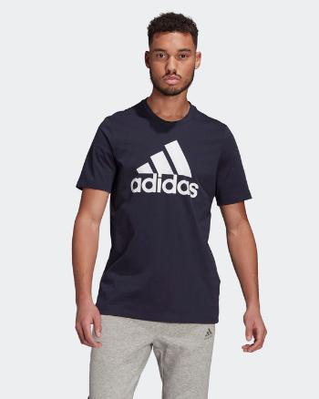 adidas Performance Essentials Big Logo Triko Modrá