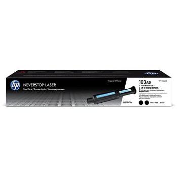 HP W1103AD č. 103AD 2-Pack černý originální (W1103AD)