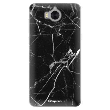 Odolné silikonové pouzdro iSaprio - Black Marble 18 - Huawei Y5 2017 / Y6 2017