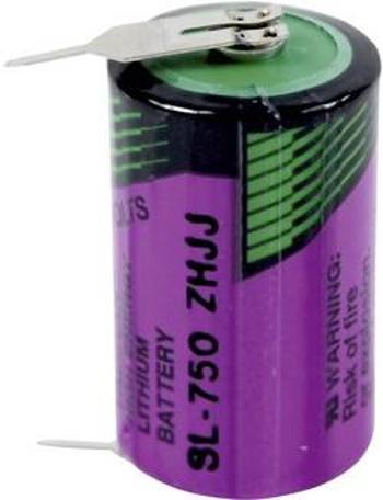 Speciální typ baterie 1/2 AA pájecí kolíky ve tvaru U lithiová, Tadiran Batteries SL 750 PR, 1100 mAh, 3.6 V, 1 ks