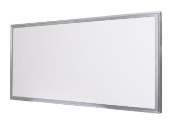 LED Solution Stříbrný přisazený LED panel s rámečkem 600 x 1200mm 75W Premium