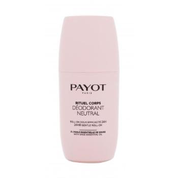 PAYOT Rituel Corps Déodorant Neutral 24HR Gentle Roll-On 75 ml deodorant pro ženy roll-on