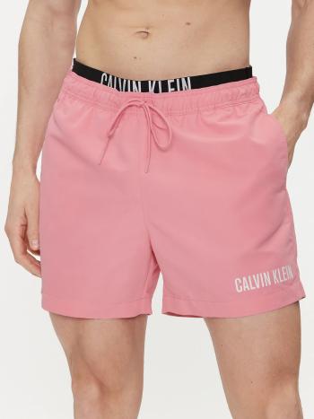 Calvin Klein pánské růžové plavky - XL (TFZ)