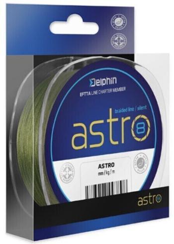 Delphin Astro 8 Green 0,08 mm 300 m 10,6 lbs Šňůra