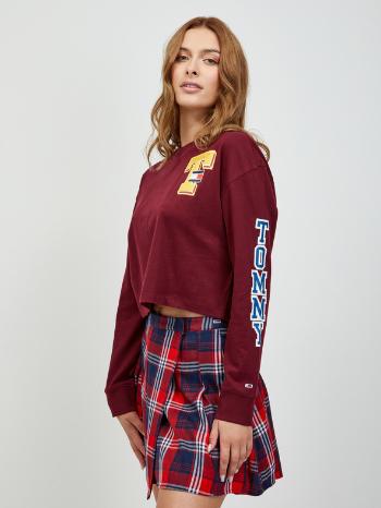 Tommy Jeans Mikina Červená