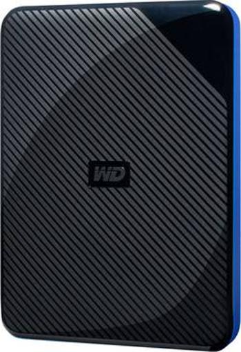 Externí HDD 6,35 cm (2,5") WD Gaming Drive Works With Playstation 4, 4 TB, USB 3.2 Gen 1 (USB 3.0), černá, modrá