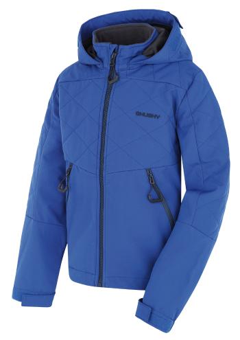 Husky Dětská softshell bunda Salex K dk. blue Velikost: 134 dětská bunda