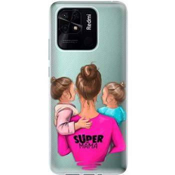 iSaprio Super Mama pro Two Girls pro Xiaomi Redmi 10C (smtwgir-TPU3-Rmi10c)