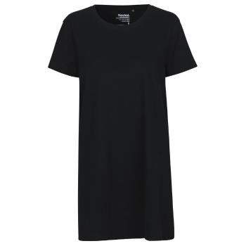 Neutral Dámské dlouhé tričko z organické Fairtrade bavlny - Černá | XXL
