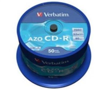 Verbatim CD-R 700MB 52x, spindle, 50ks (43343), 43343