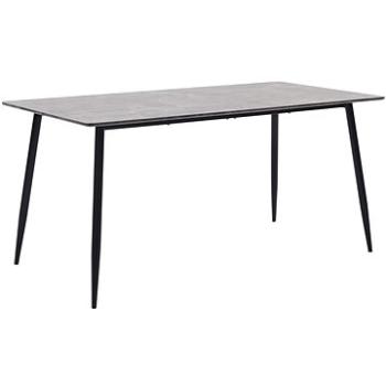 Jídelní stůl šedý 140x70x75 cm MDF (281571)