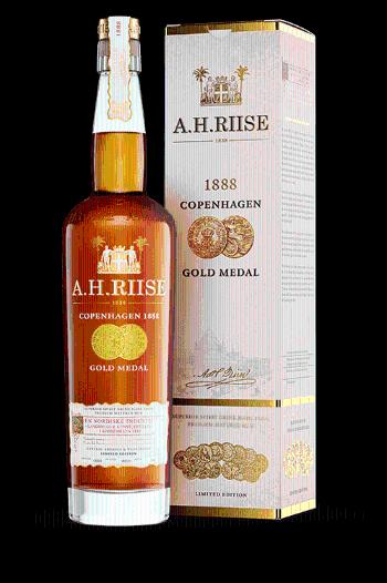 A.H. Riise A.H.RIISE 1888 Copenhagen Gold Medal  40% 0,7l