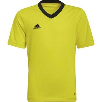 adidas ENTRADA 22 JERSEY Juniorský fotbalový dres, žlutá, velikost