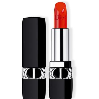 DIOR Rouge Dior dlouhotrvající rtěnka plnitelná odstín 844 Trafalgar Satin 3,5 g