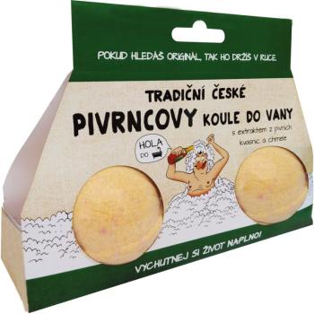 Bohemia Gifts & Cosmetics Pivrnec šumivé koule do koupele pro muže 2x100 g