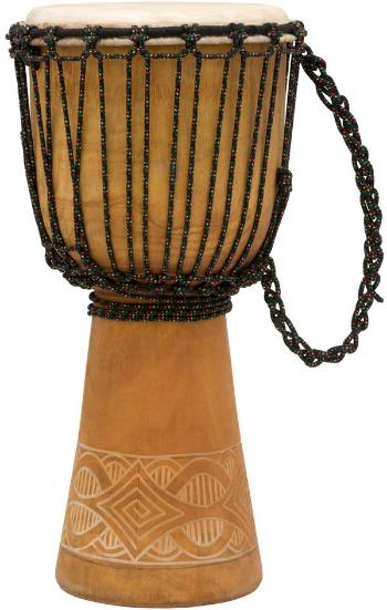 Terre Beginner Carved 50 cm Natural/Carved 9" Djembe