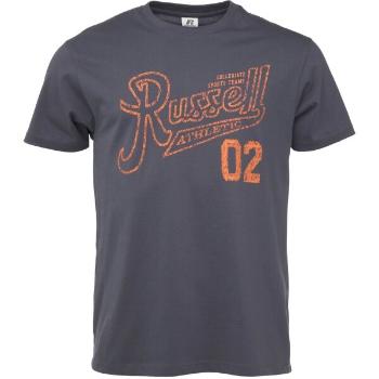 Russell Athletic T-SHIRT M Pánské tričko, tmavě šedá, velikost