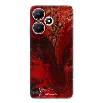 Odolné silikonové pouzdro iSaprio - RedMarble 17 - Infinix Hot 30i