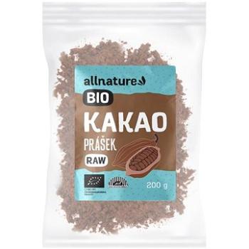 Allnature Kakaový prášek BIO RAW 200 g (8594182002447)