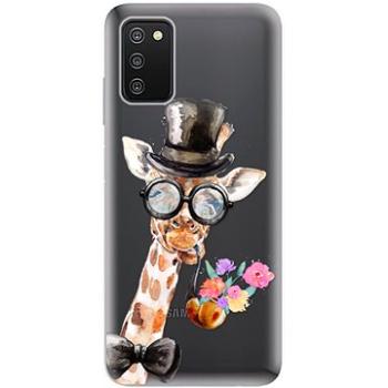 iSaprio Sir Giraffe pro Samsung Galaxy A03s (sirgi-TPU3-A03s)