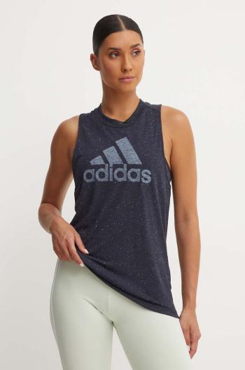 Top adidas dámský, tmavomodrá barva, IW7729