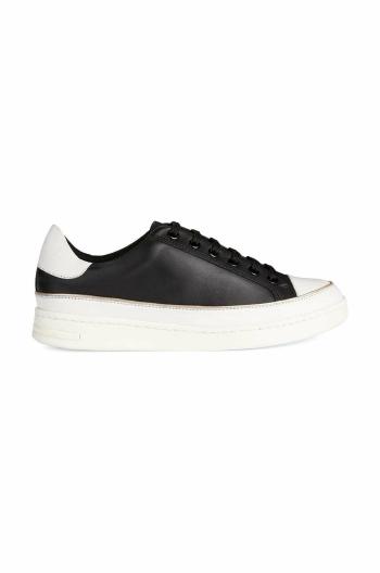 Kožené sneakers boty Geox D JAYSEN černá barva, D351BA 00085 C0127
