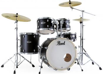 Pearl P-EXX725SBR-C31 Export Jet Black Akustická bicí sada