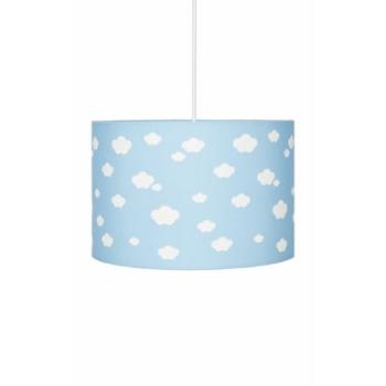 LIVONE Závěsná lampa Happy Style pro děti Cloud 7 modrá/bílá