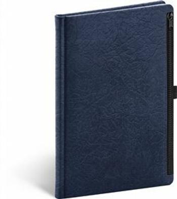 Notes - Hardy modrý, linkovaný, 13 × 21 cm