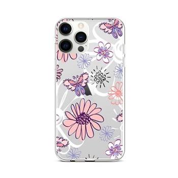 TopQ iPhone 12 Pro Max silikon Flowers 53584 (Sun-53584)