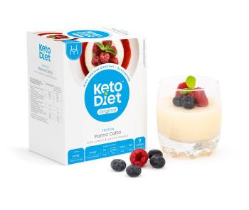 KetoDiet Proteinová Panna Cotta smetana s vanilkou 7 porcí