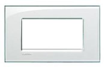 Legrand rám Living&Light bílá LNA4804KA