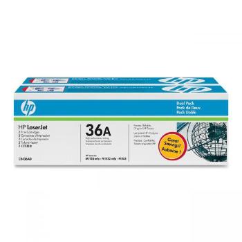 HP CB436AD - originální toner HP 36A, černý, 2x2000