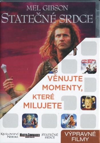 Výpravné (Statečné srdce, Království nebeské, Master & Comander) (3 DVD)