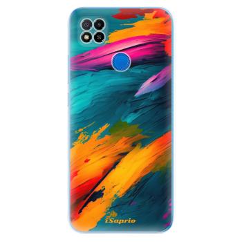 Odolné silikonové pouzdro iSaprio - Blue Paint - Xiaomi Redmi 9C