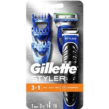 GILLETTE Fusion ProGlide Styler na tvář i tělo + hlavice 1 ks (7702018273386)