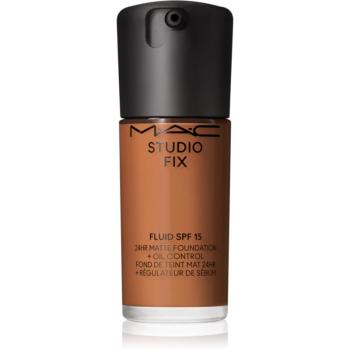 MAC Cosmetics Studio Fix Fluid SPF 15 24HR Matte Foundation + Oil Control matující make-up SPF 15 odstín NW43 30 ml