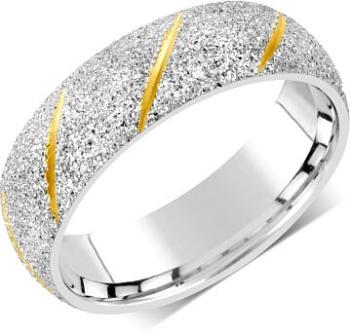 Silvego Snubní prsten pro muže i ženy z oceli RRC22799 58 mm