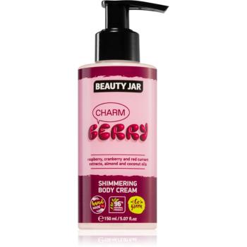 Beauty Jar Berry Charm třpytivý krém s vyživujícím účinkem 150 ml