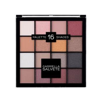 Gabriella Salvete Palette 16 Shades 20,8 g oční stín pro ženy poškozená krabička 02 Pink