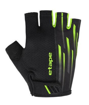 Etape – rukavice SPEED,  černá/zelená L