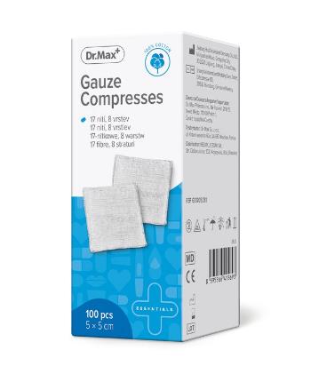 Dr.Max Gauze Compresses 5x5 cm 100 ks