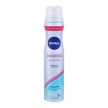 Nivea Diamond Volume Care 250 ml lak na vlasy pro ženy