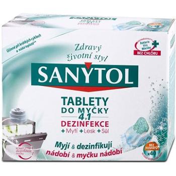 SANYTOL 4 v 1 tablety do myčky 40x20g (3045206396516)